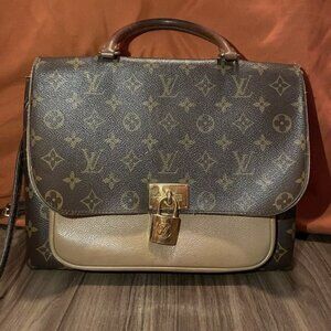 Louis Vuitton Marignan Shoulder Bag With Sesame Detail - Canvas/Leather